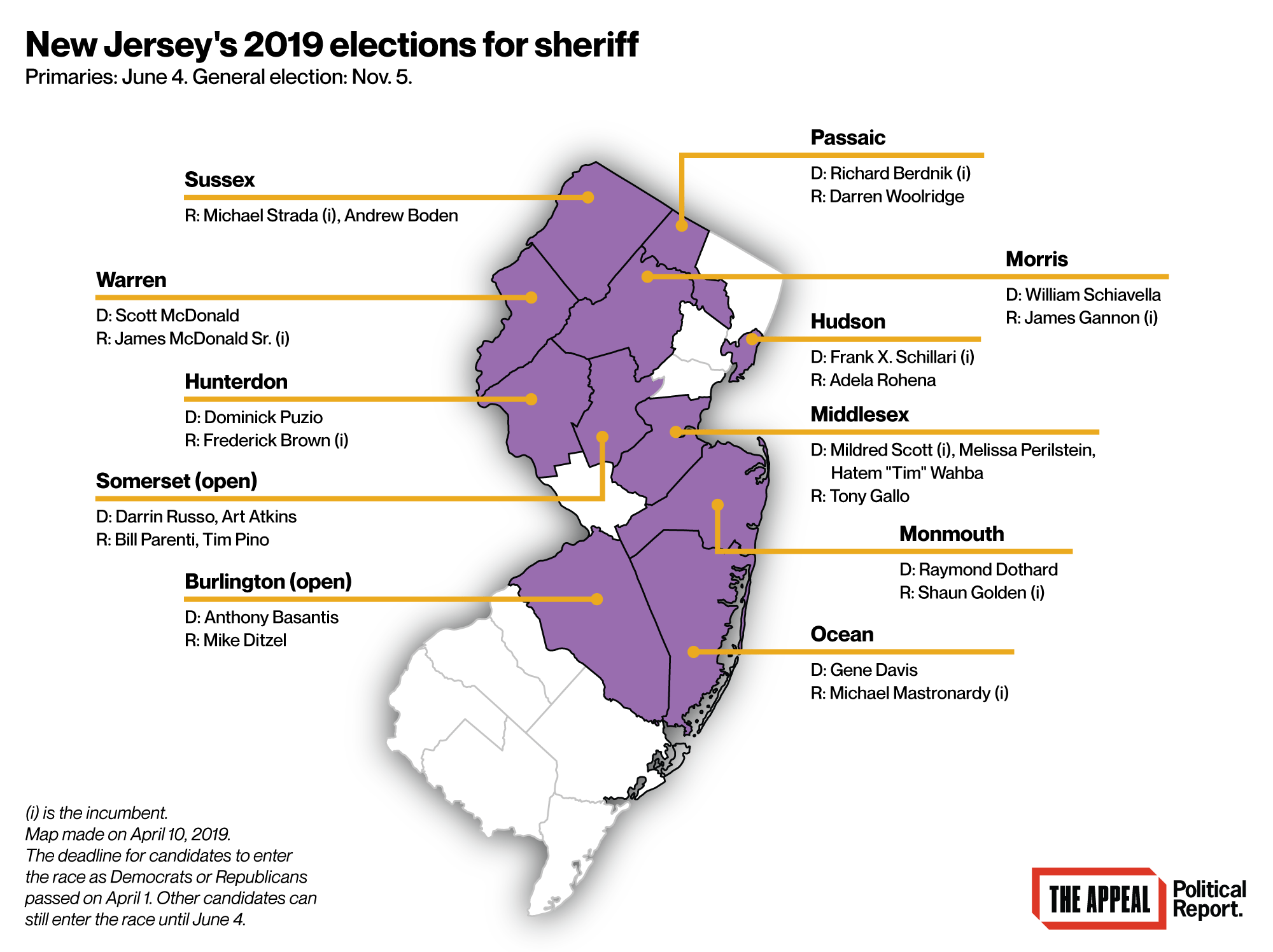 New Jersey Election Results and Maps 2020
