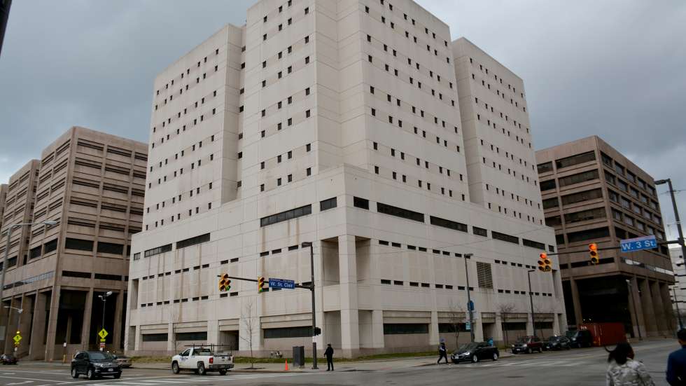 Photo of Cuyahoga County jail