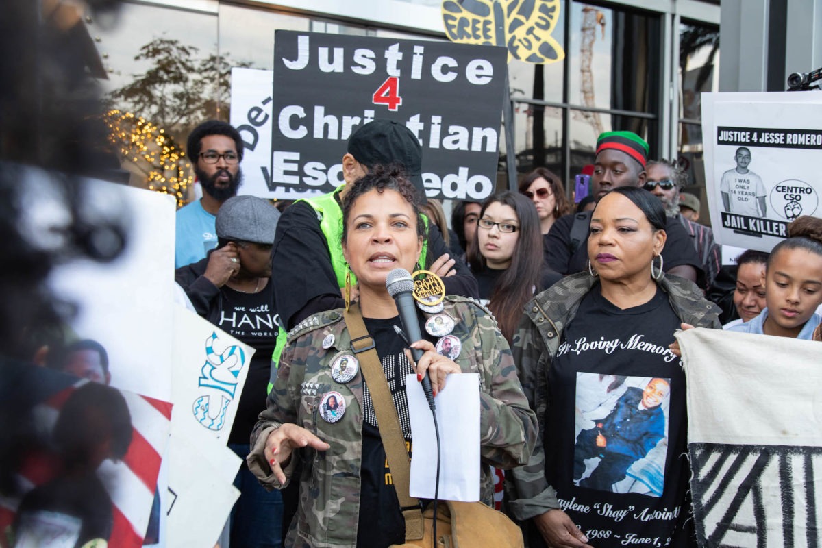 Melina Abdullah, co-founder of Black Lives Matter-LA.