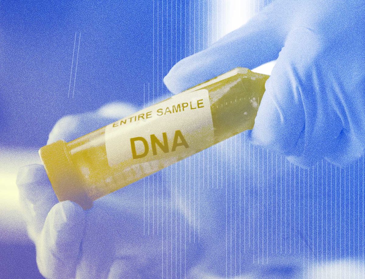 Picture of DNA sample