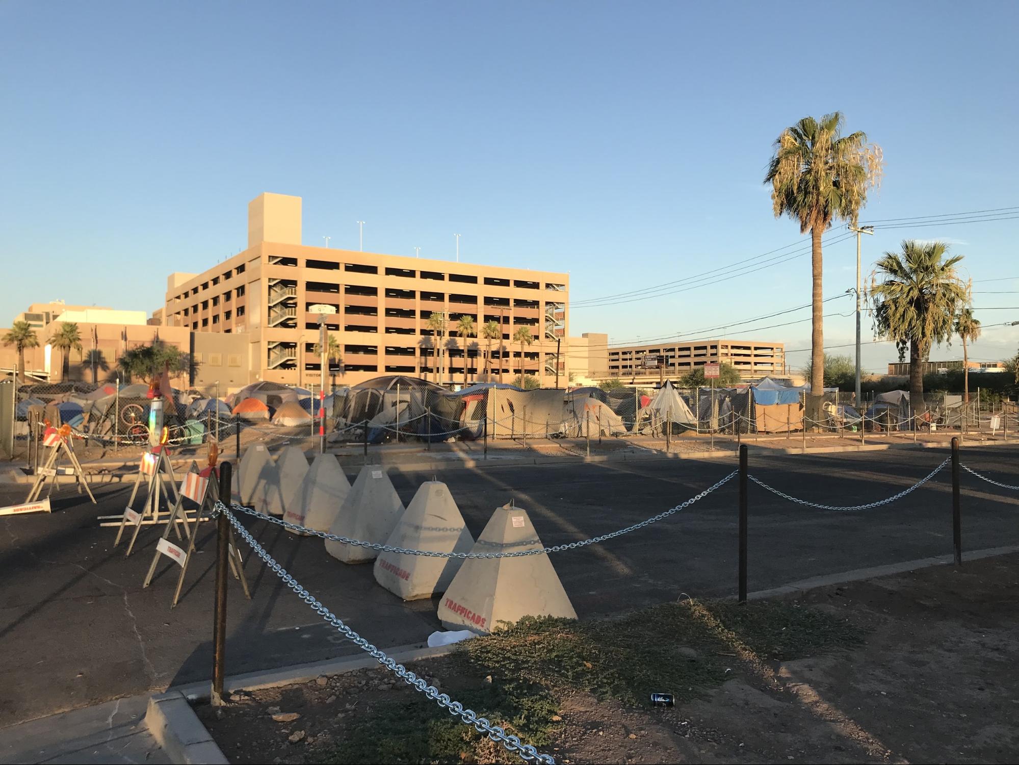 Maricopa County Moved Homeless People to Sweltering Parking Lots in ...