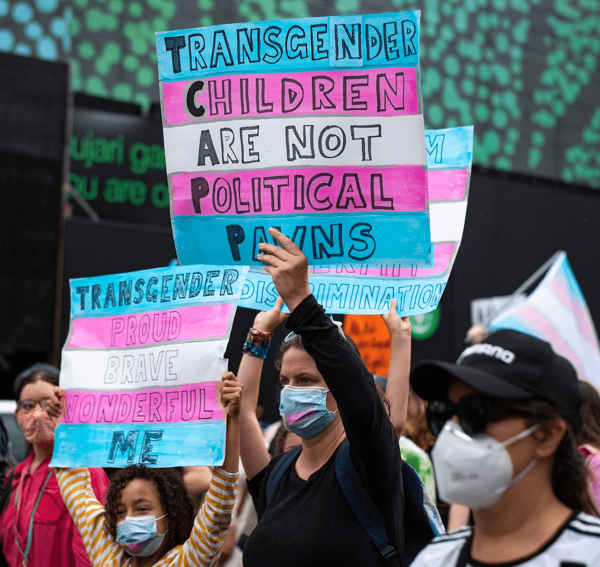 transgender rights protest