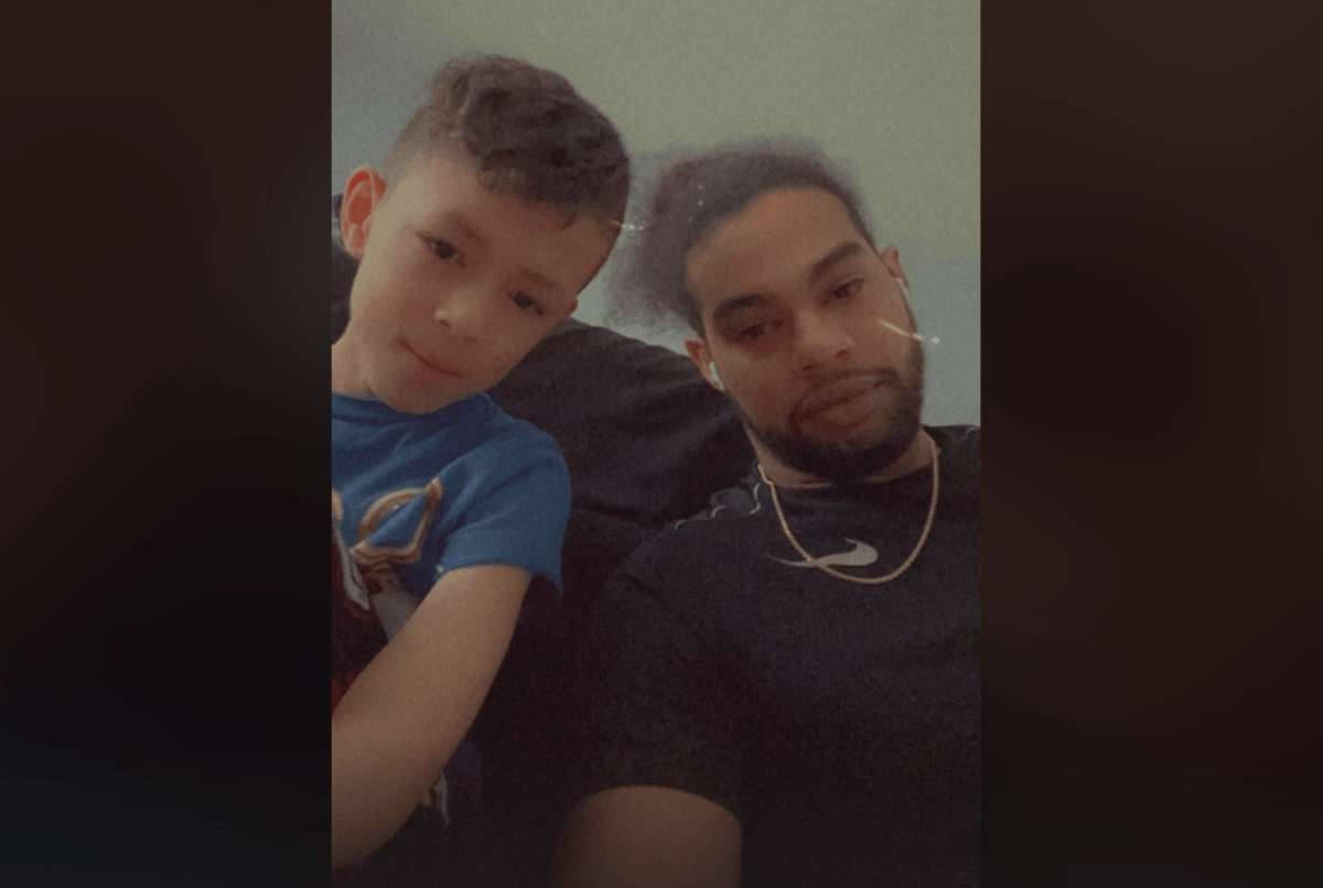 darryl nieves with his son DJ