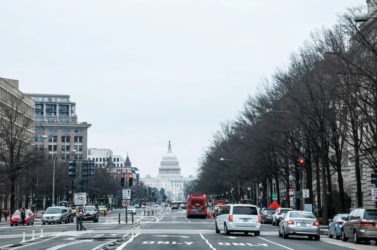 Washington DC street.