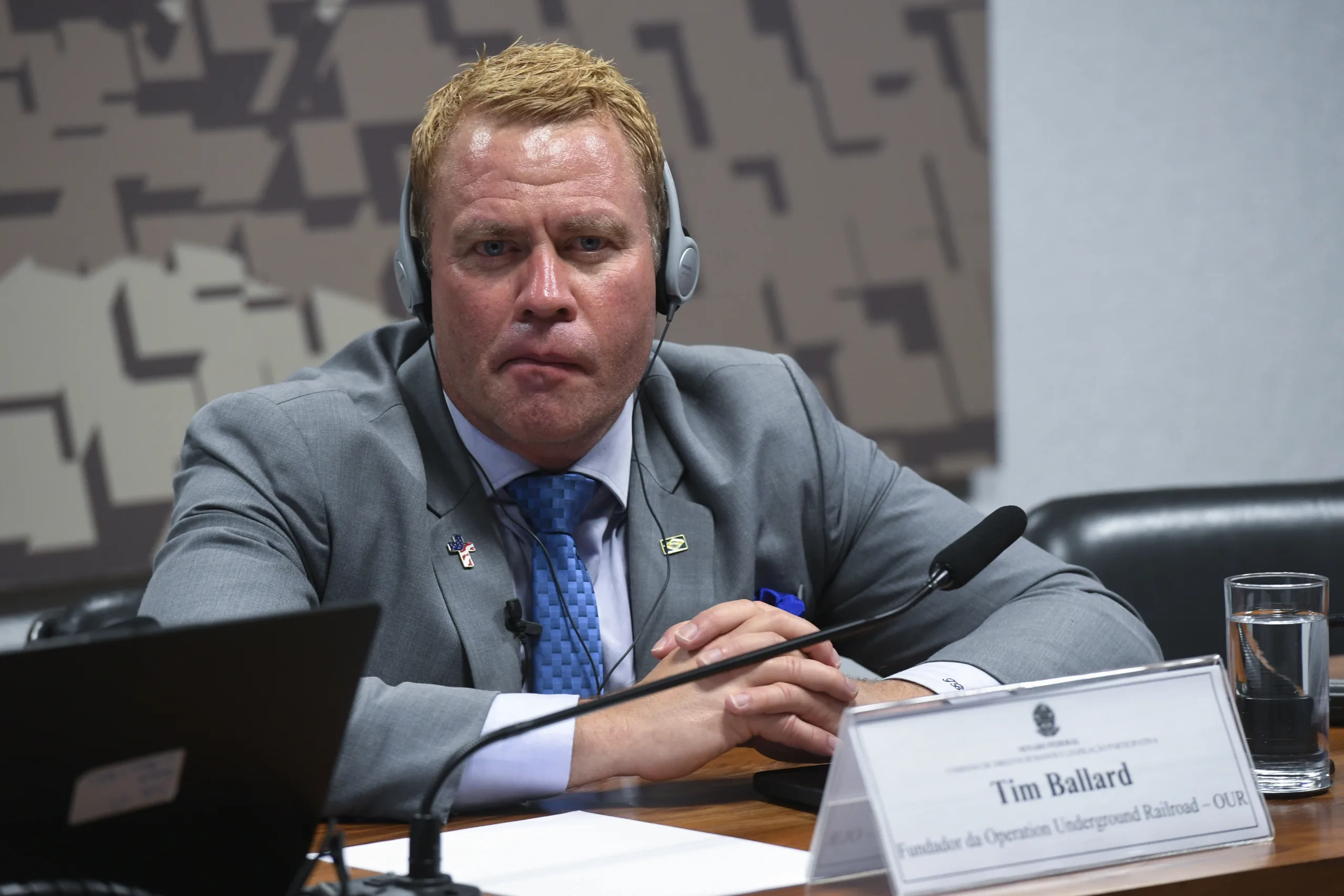 Operation Underground Railroad's founder, Tim Ballard, testified about human trafficking in front of legislatures around the world prior to his downfall.