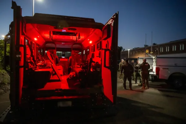 Homeland Security Task Force/HSI Special Response Team special agents plan to execute a criminal warrant in the outskirts of Boston, Massachusetts on June 9, 2026.
